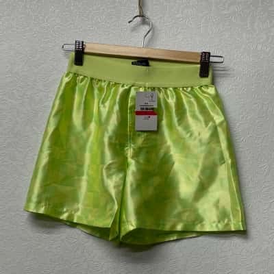 Tilt Kids  Size 8 Shorts Checked / Green / Yellow 