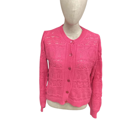 POM Amsterdam -  Womens  Size 34 Cardigan Pink  