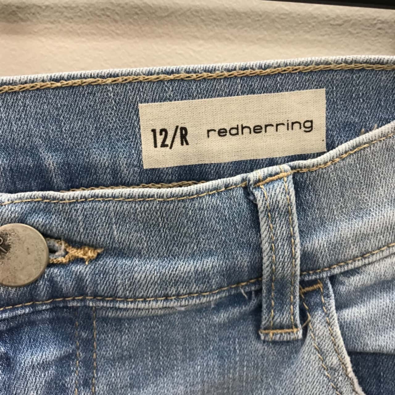 Redherring Denim Shorts Womens Size 12 Blue