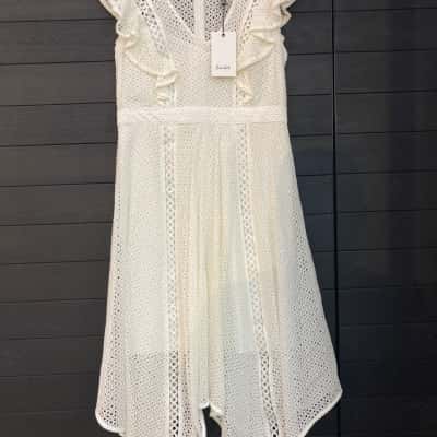 Bardot Womens  (2) Size 10 Cream Dress 