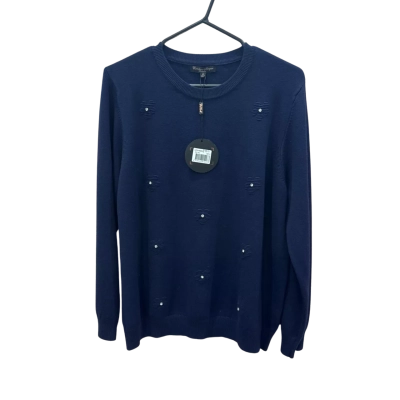 Caroline Morgan Womens  Size 16 Navy Blue Jumper 