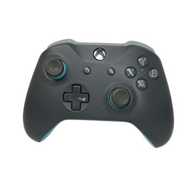 Xbox One grey & blue controller 