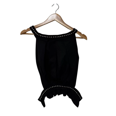 Eliya The Label Size XS Verve Halter Neck Top Black  