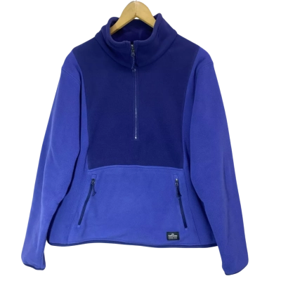 Kathmandu Muted Purple Quarter Zip Fleece Jumper Size M
