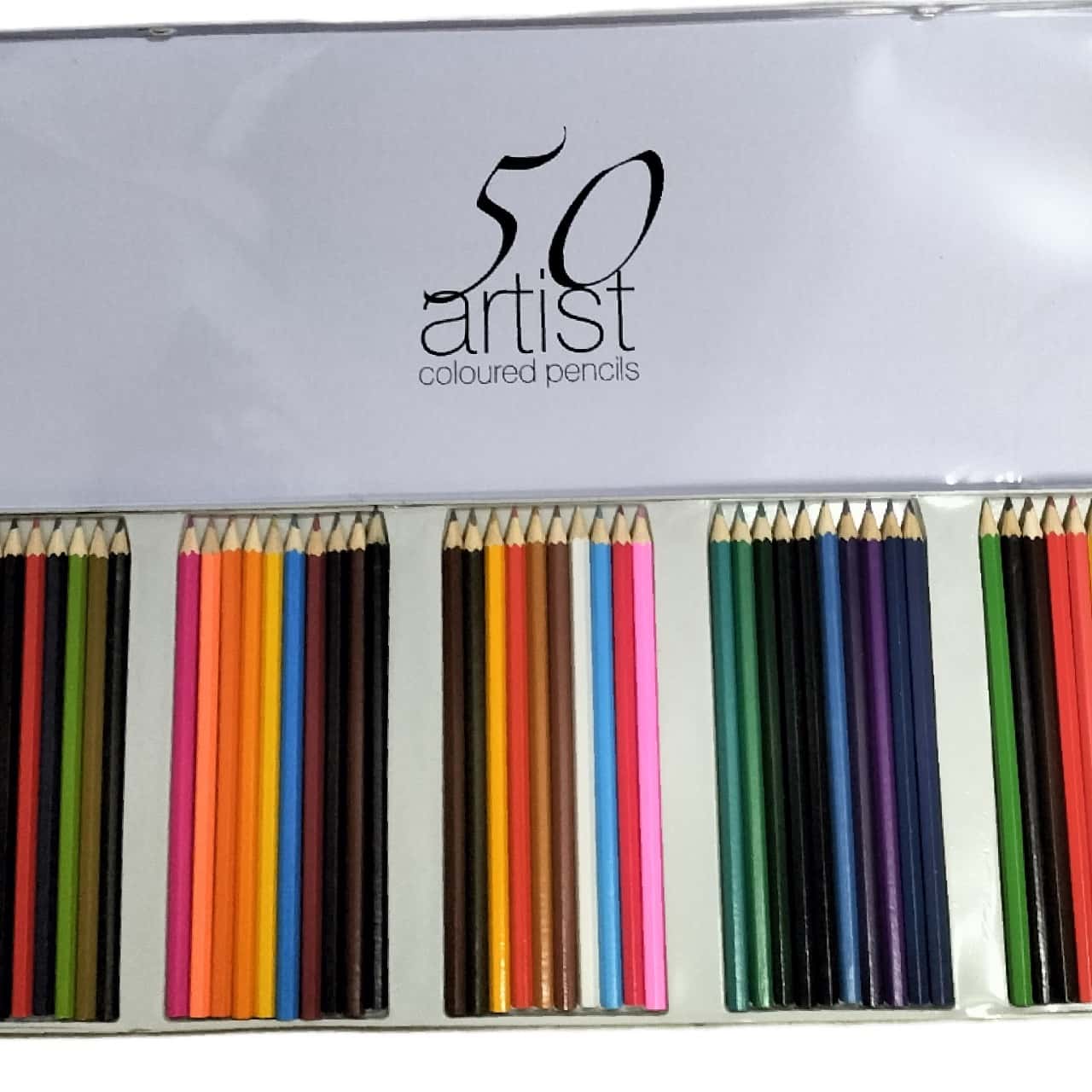50 Artist Coloured Pencils (s)