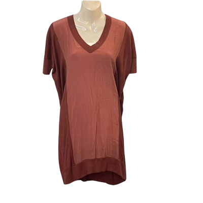 French Connection Womens  Size XS Blouse / Short Sleeve Shirt Pink  