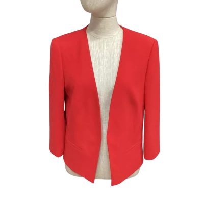 NEW - Jacques Vert  Womens Size 12 Blazer Red 