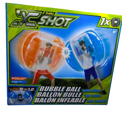 Zuru X-Shot Bubble Ball inflatable toy set designed for active outdoor play.