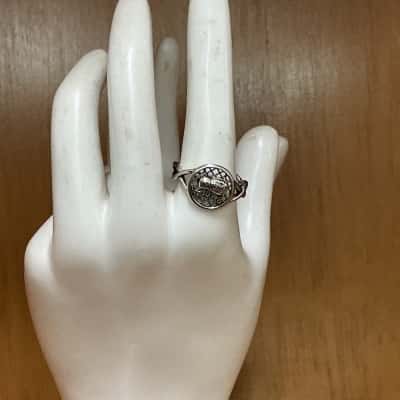  Womens Ring Silver stamped925