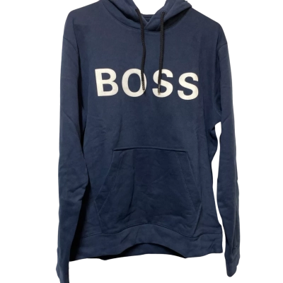 Boss Hugo Boss Mens  Size L Hoodie Navy Blue 