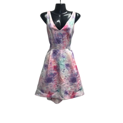 Forever New Womens  Size 10 Mini Dress Floral / Multicoloured 