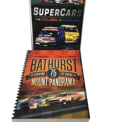 GELDING STREET PRESS PENGUIN VIKING GORDON LOMAS DIRK KLYNSMITH Supercars + Bathurst Books. Multicoloured. 35 x 27 CM