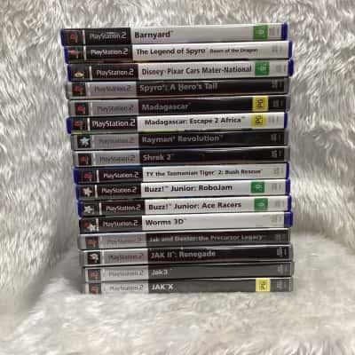 PlayStation 2 console & 16 games