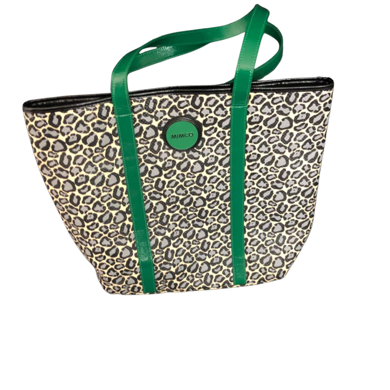 Mimco Shopper Tote Animal print / Green