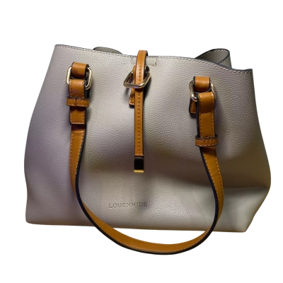 Louenhide Womens ‘Margot shopper’ Tote Bag in Grey 