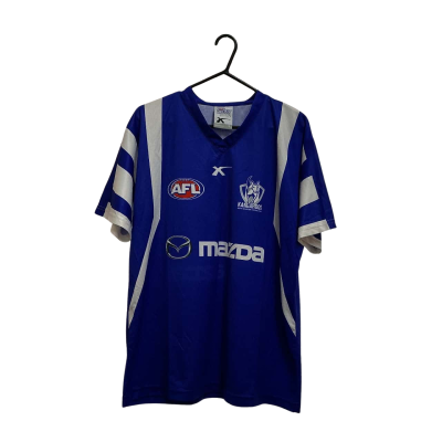 AFL Mens “Kangaroos” Size XL Short Sleeve T-shirt Blue 