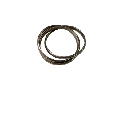 SS 925 Russian Wedder Ring 