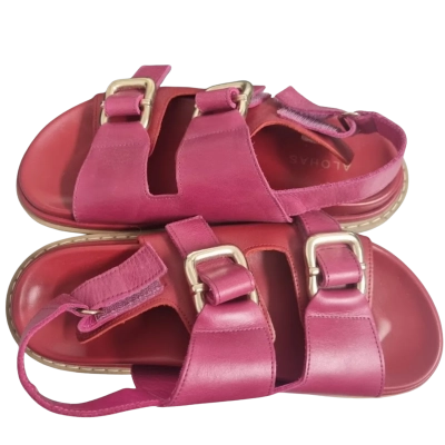 Alohas Women's Size 39 Sandals Pink  / Red 