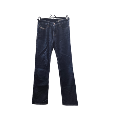 DDiesel Womens Size W27 L32 AU 8 Bootzee 0069H Slim Bootcut Jeans Dark Blueiesel Womens  Size 27 Bootcut Jeans Blue 