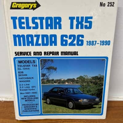 Gregory’s Telstar TX5 and Mazda 626 Service and Repair manual 