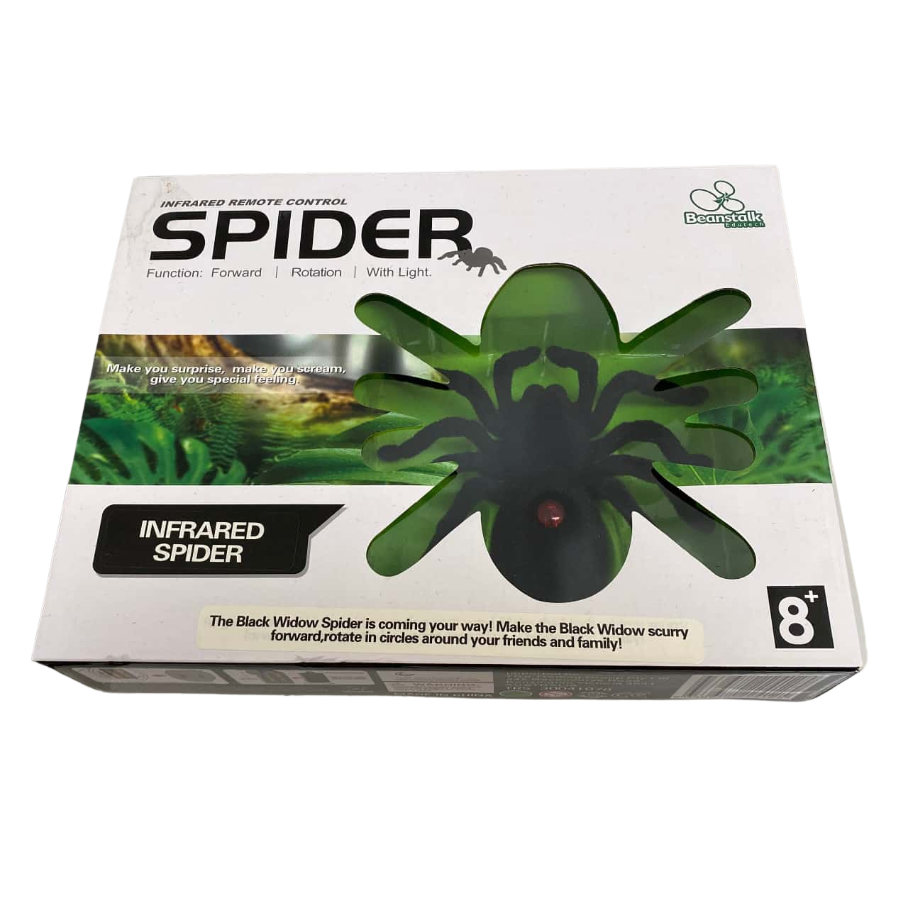Beanstalk Edutech Infrared Remote Control Black Widow Spider