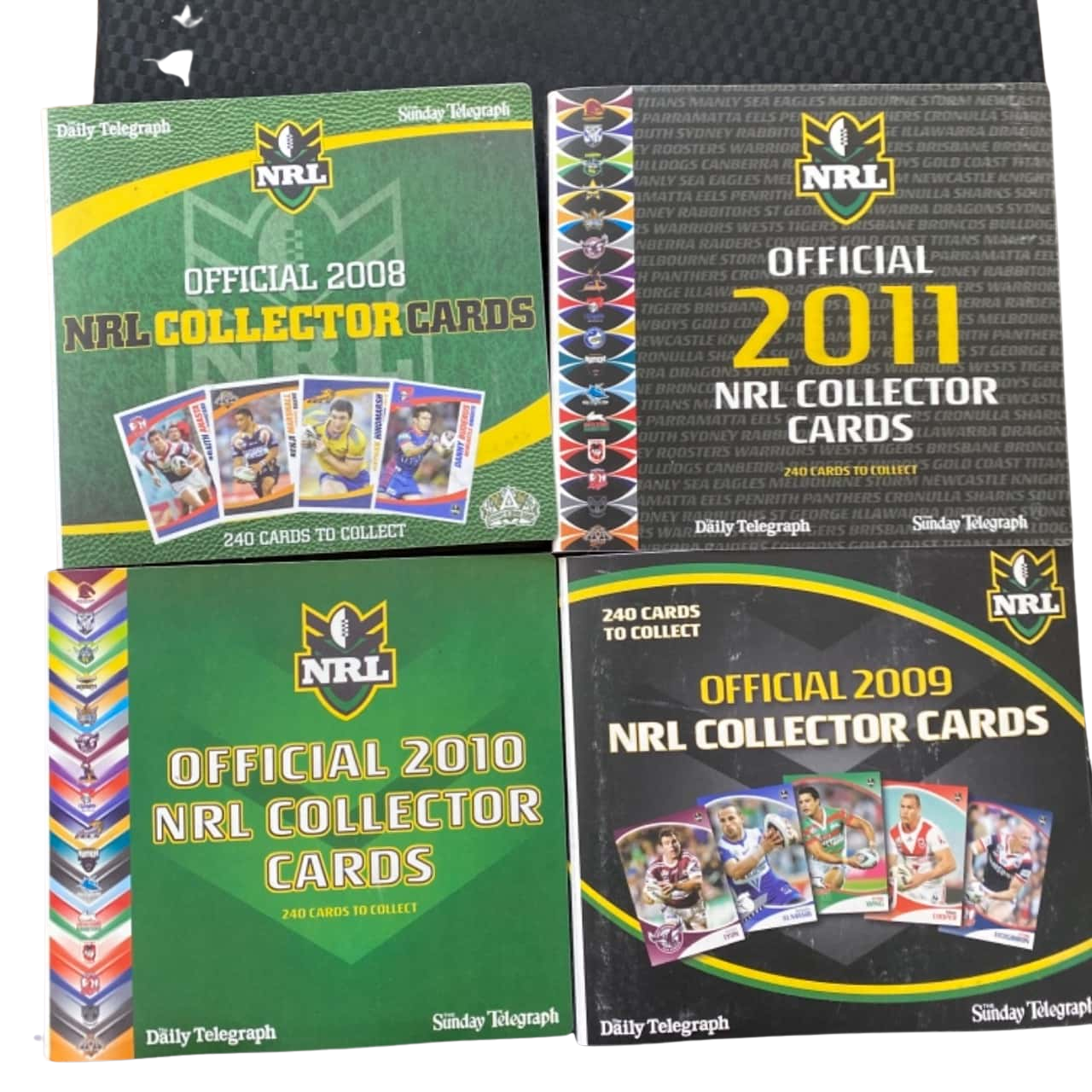 Bulk Lot of NRL Cards 4 Folders 900+ Cards(s)