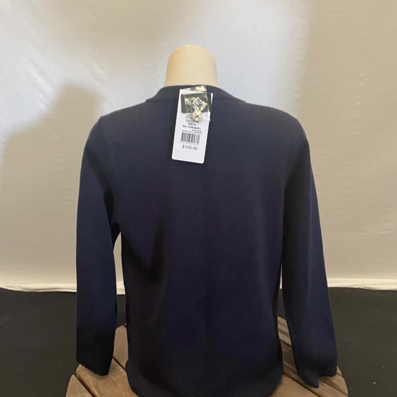 Black Pepper Womens Size M Select Jumpers & Cardigans Types Navy Blue (s)