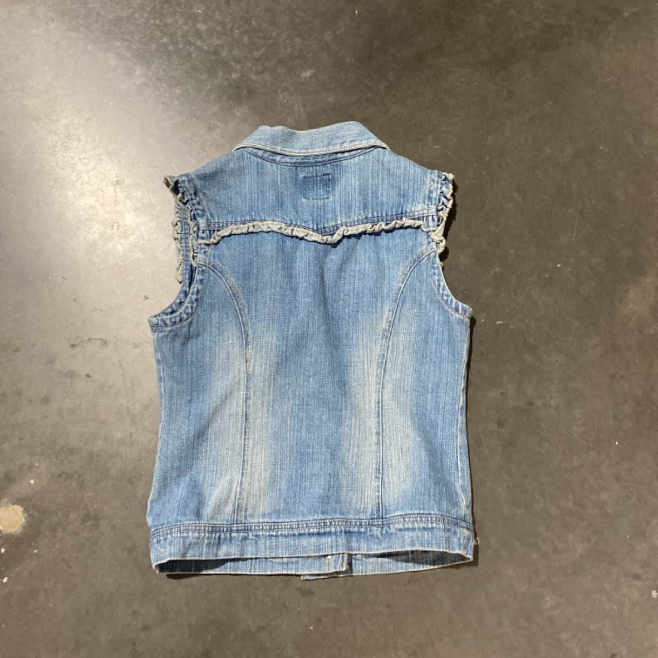 Gap Kids Blue Denim Vest XXL 14-16yrs
