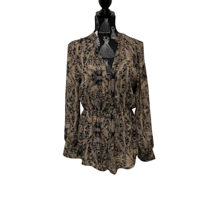 Portmans Womens  Size 12 Long Sleeve Top Camouflage BNWT