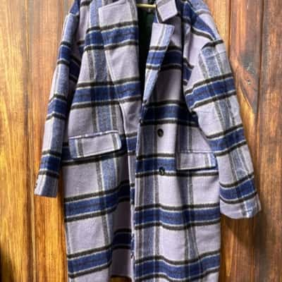 Sportsgirl  Size 18  Checked  coat 