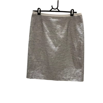 Trent Nathan Womens  Size 12 A line Skirt Black  / White 