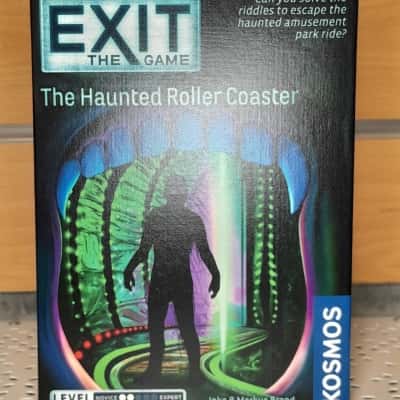 Exit the game The Haunted Roller Coaster board game