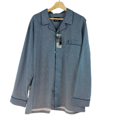 Trent Nathan - Teal Men’s Long Sleeve Pajama Shirt (Size XL)