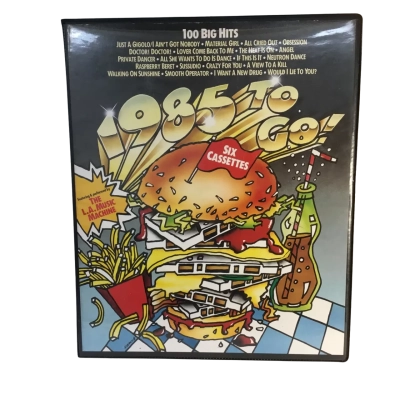 Vintage 1985 to Go 100 Big Hits Cassette Tapes 