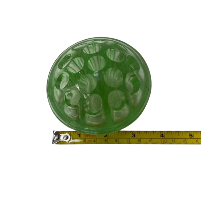 Green Depression Glass Frog