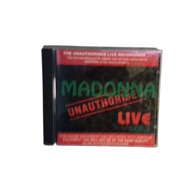 Madonna Unauthorised Live Vol 2 CD