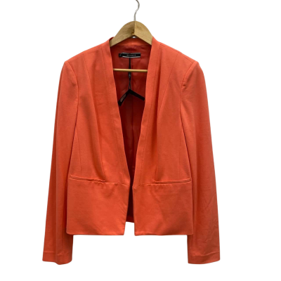 Basque Women's Size 12 Blazer Your Desk to Dinner Destination Peach RRP$170