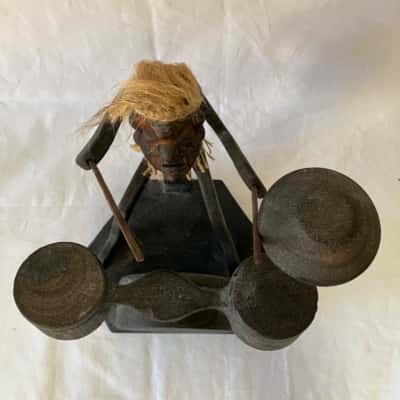 Wood tribal figure 