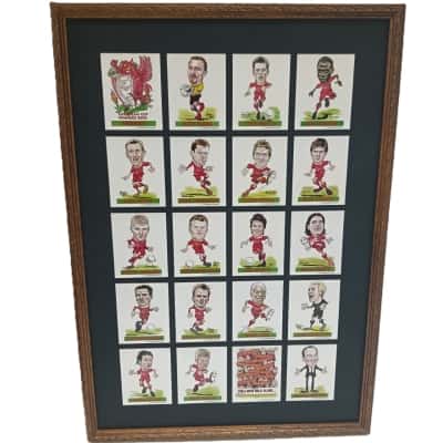 Liverpool FC 2005 Champions League Trading Cards – Framed #LiverpoolFC #ChampionsLeague #FootballCards 