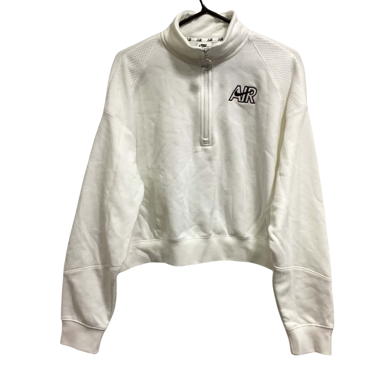 Nike Womens Size L Quarter Zip / Sweatshirt White