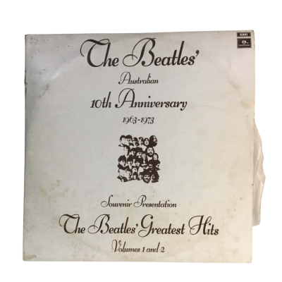 Vintage The Beatles Greatest Hits Record