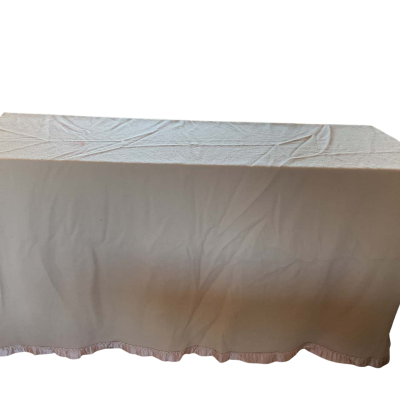 Vintage Pure Australian Wool Blanket Cream With Faults - Approx 220 x 180 cm