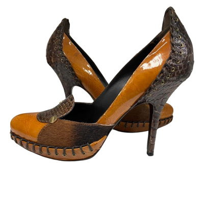  Borbonese Vero Cuoio Womens Shoes  Size 40