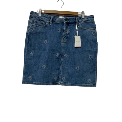 Tommy Hilfiger Womens  Size 10 Denim Skirt Blue 