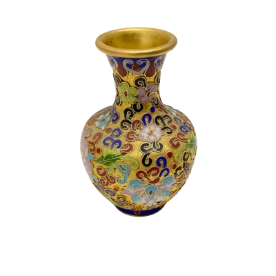 Vintage Chinese Mini Cloisonné Vase