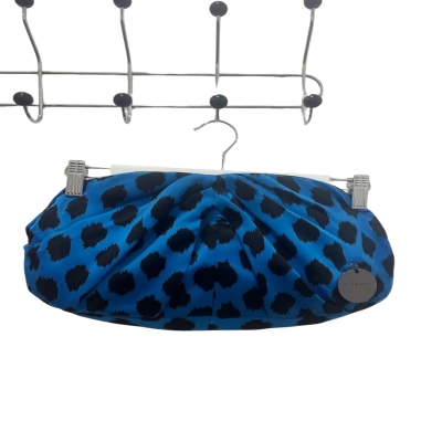 Wayne Cooper Womens Clutch Black  / Blue 
