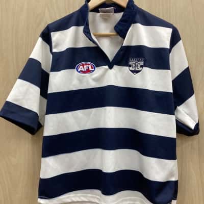 AFL Womens (11) Size 16 Navy Blue / Striped 