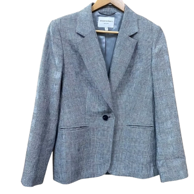 Sportscraft Grey Checked Blazer Jacket Size 12