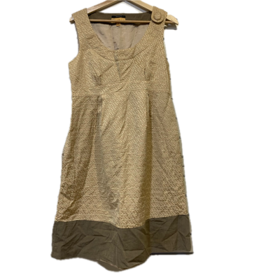 Cue Womens dress Size 12 Nude 