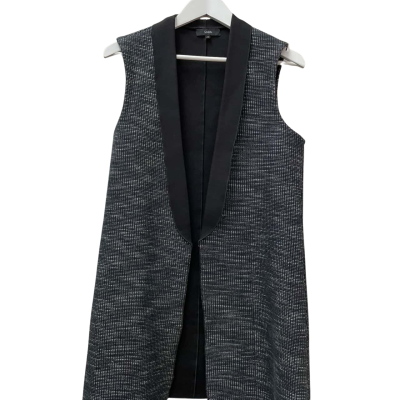 Saba Womens  Size M Black  / Grey Longline Vest 